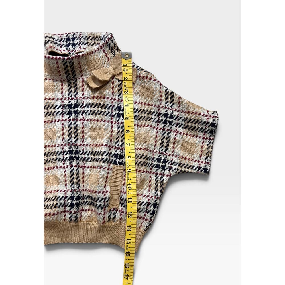 Hope & Henry Organic Mock-Neck Sweater Cape, Size 2T-3 - Picture 7 of 8